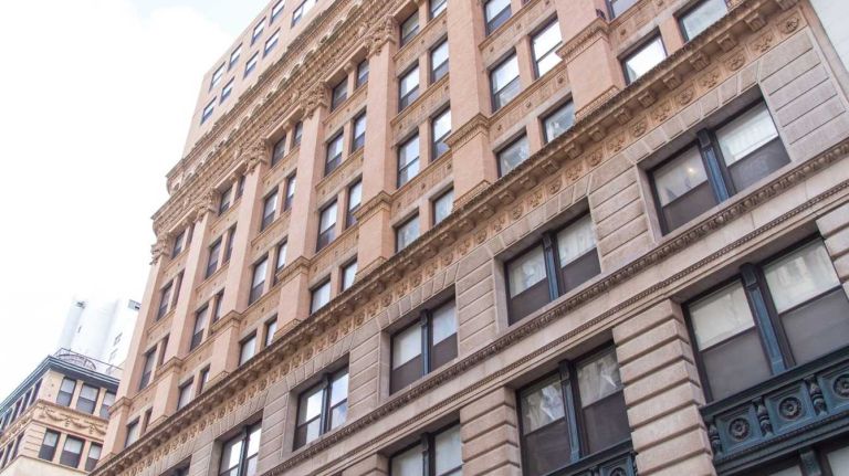 Pre-War boutique condo building on Fulton Street in Manhattan's Financial District on Aug. 20, 2015.