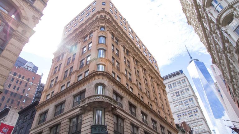 Pre-War boutique condo building on Fulton Street in Manhattan's Financial District on Aug. 20, 2015.