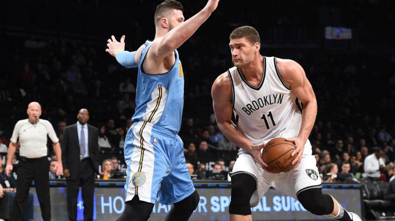 Brook Lopez is the centerpiece of the Nets, but even he could be traded for the right price.