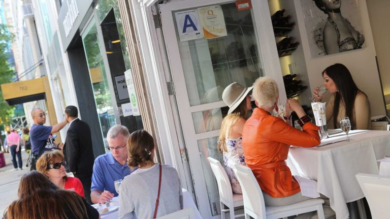 City Living: East 60s 34 Bar Italia Madison at E. 66th street on the Upper East Side, Monday, June 29, 2015.