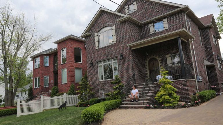 Houses along Holten Ave. in Prince's Bay, Staten Island, Friday, May 22, 2015.