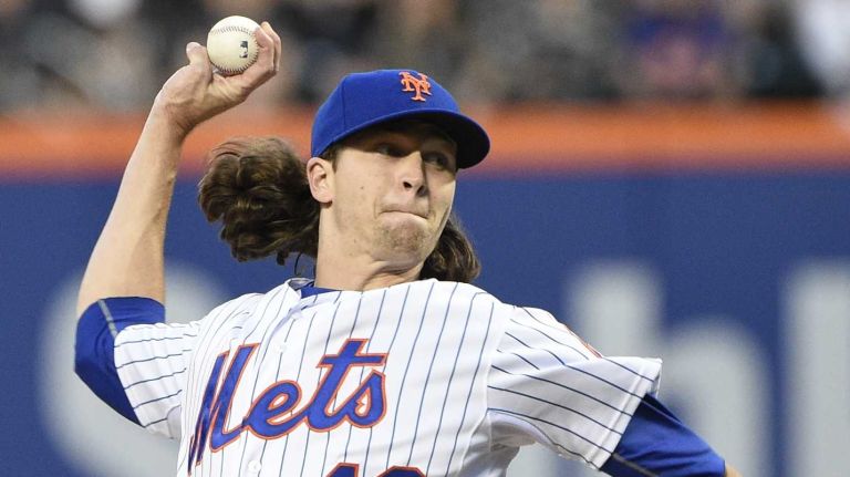 Jacob deGrom has been the Mets’ best starter during the streak. He’s allowed 13 hits and one walk in 13 1/3 scoreless innings during two starts, striking out 11.