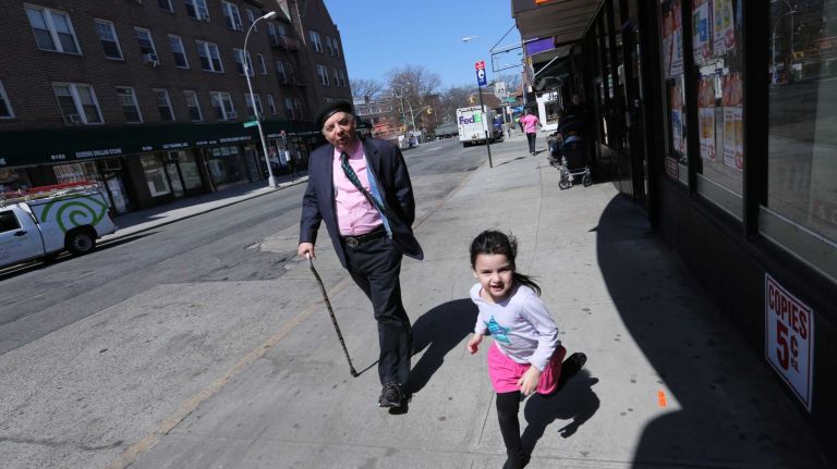 City Living: Kew Gardens photos 30 Walking along Lefferts Blvd. near Beverly Rd. in Kew Gardens, Queens, Monday, April 13, 2015