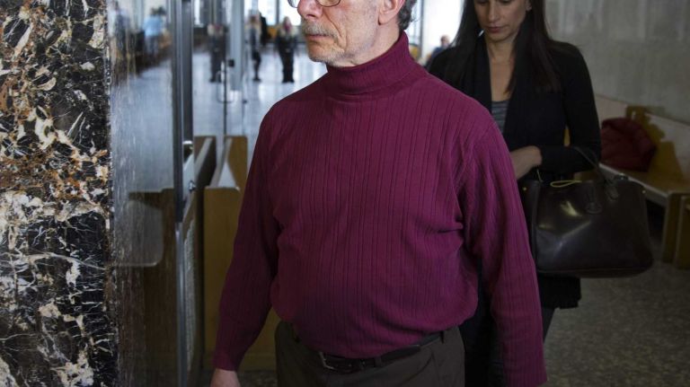 Stanley Patz, father of Etan Patz, walks back to the courtroom after a break Friday, Jan. 30, 2015, during opening arguments in the murder trial of Pedro Hernandez, who confessed to abducting and killing Etan Patz is what became one of the most famous missing persons case in history.