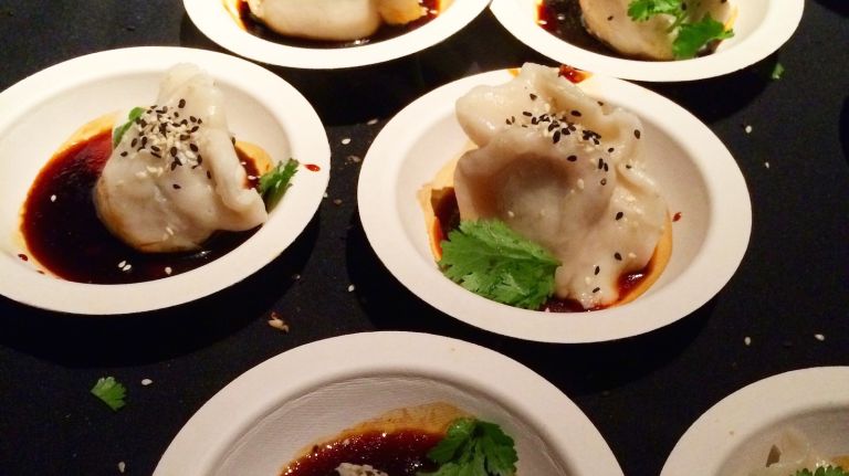 Xi'an is famous for their northwestern China cuisine, like cumin lamb and biang noodles. They also make some great dumplings. We tried some hot & sour lamb dumplings at Dale Talde's Dim Sum brunch, and were sent straight to heaven. You're lucky because you can head to one of their seven locations to try some yourself. 