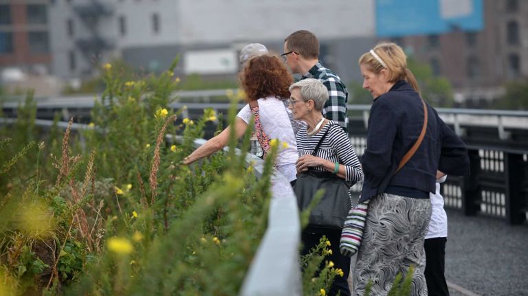 High Line photos: Final section of the park opens 24 The third and final section of the High Line opened to the public on Sept. 21, 2014.