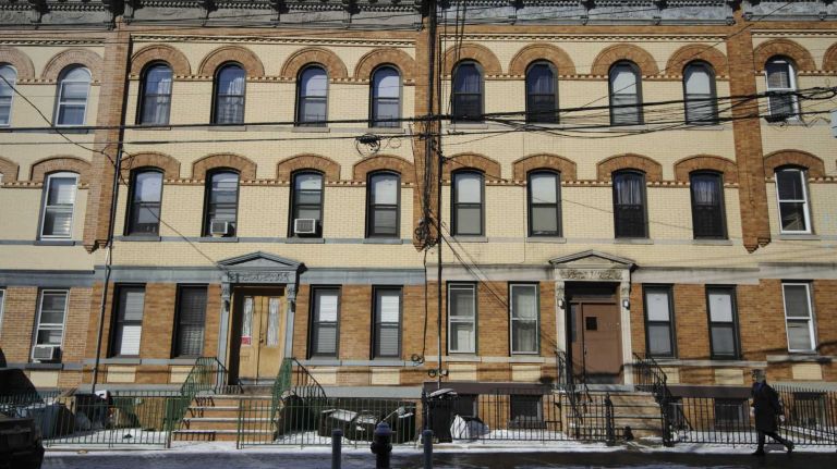 Row houses on Putnam Avenue in Ridgewood.