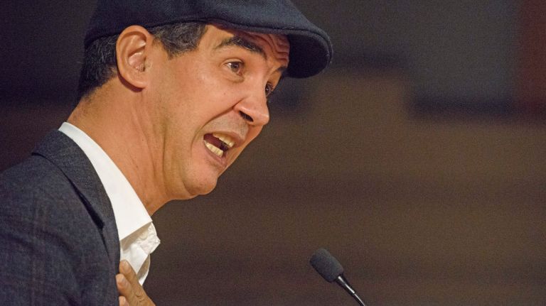 City Councilman Ydanis Rodriguez joined immigration rights activists, faith leaders and elected officials at a rally for detained immigration rights leaders Ravi Ragbir and Jean Montrevil at Judson Memorial Church in Manhattan on Monday, Jan. 15, 2018.