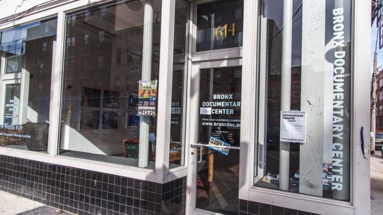 Bronx Documentary Center in the Melrose neighborhood in the Bronx on April 15, 2015. 