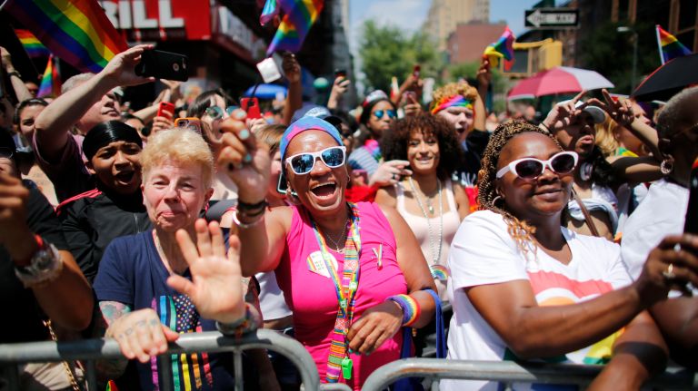 The 2018 NYC Pride March — themed