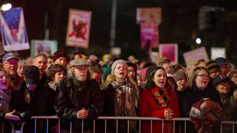 Thousands attend the 