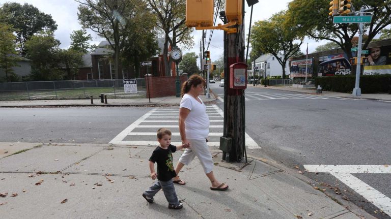 The corner of Main and Amboy streets in Tottenville.