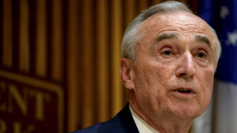 NYPD Commissioner William J. Bratton is shown in this undated photo.
