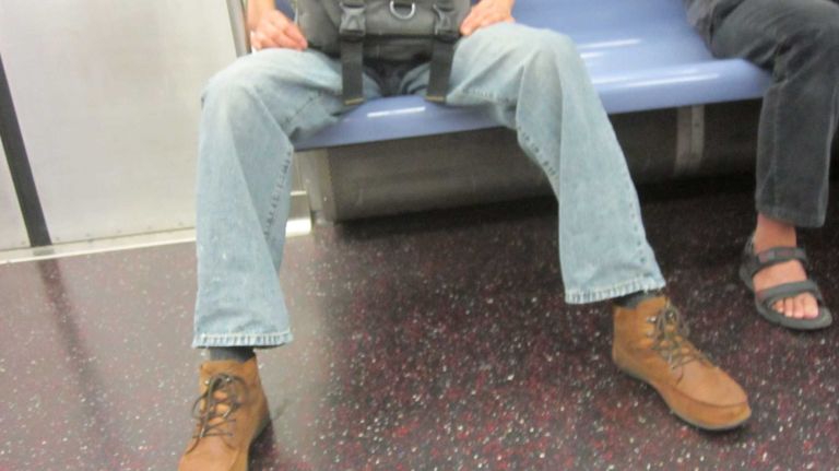 "Man spread" a widening blight on public transportation, say riders 2
