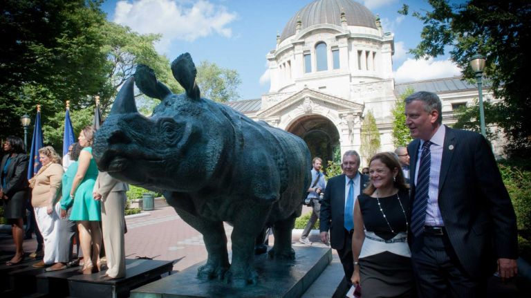It's the city's job to maintain parks 1 Mayor Bill de Blasio and City Council Speaker Melissa Mark--Viverito announce the NYC Municipal ID Card will come with 1-year free membership to 33 NYC Cultural Institutions, including the Bronx Zoo.