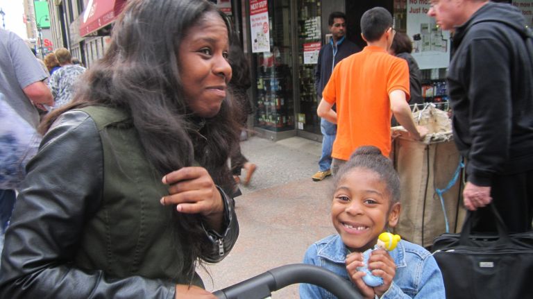 Tamika Brown, 26, of Jamaica, Queens says she and her daughter will probably go to church on Mother's Day.