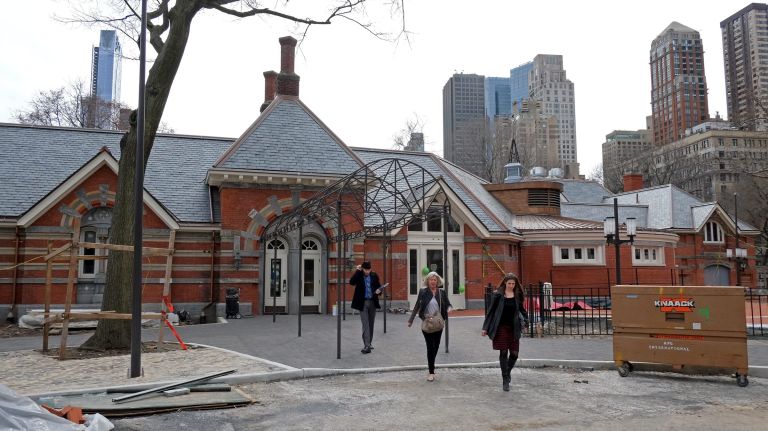 Tavern on the Green returning this month 1 A view of Tavern on the Green as renovations are nearing completion.