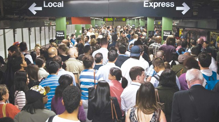 The MTA's record ridership is part of a nationwide trend toward public transportation use, with a record 10.7 billion trips made last year, according to a report.