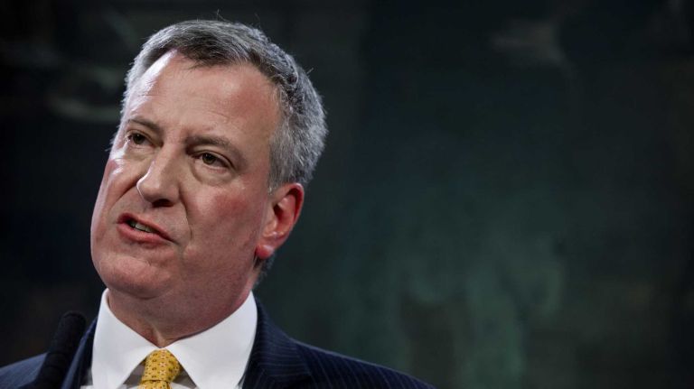 Reporter Graham Rayman unyielding on documents 1 New York City Mayor Bill de Blasio said on March 5, 2014 that the city was dropped a legal challenge to a city law that allows people to sue individual police officers for racial profiling.
