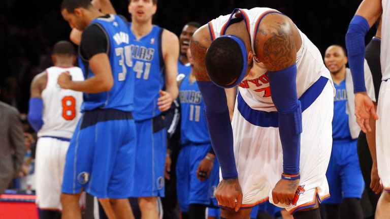Knicks' February struggles by the numbers 1 Carmelo Anthony of the New York Knicks at Madison Square Garden on Monday, Feb. 24, 2014 in New York City.
