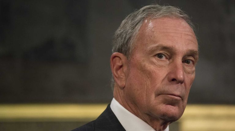 The former mayor donated a whopping $452 million. 