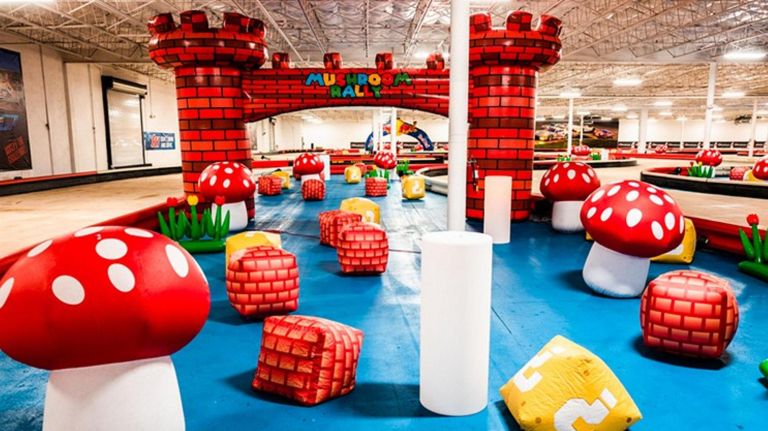 There may not be real mushrooms to boost you or shells to launch, but Mushroom Rally is a chance to play out your favorite childhood game in real life.