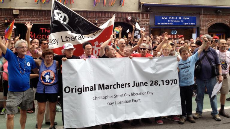 The Gay Liberation Front, formed in the aftermath of the 1969 Stonewall uprising, is an LGBTQ activist organization.