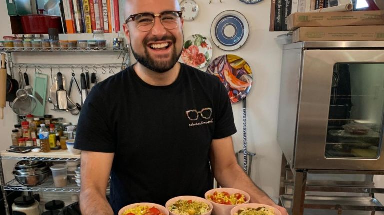 Home cooking: Why NYC chefs are opening their houses for dinners and backyard brunches 3 Chef Edouard Massih recently hosted his first ticketed brunch at his home in Greenpoint.