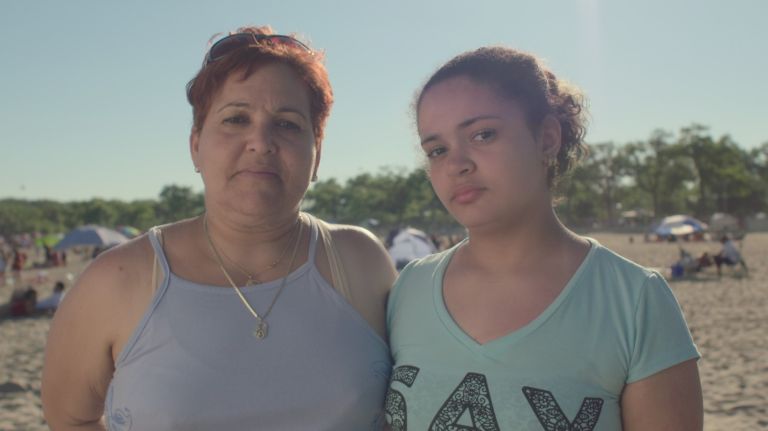 Kenia Ciuro and her 11-year-old daughter, Nilda, are featured in the Bronx-set documentary, "After Maria." 