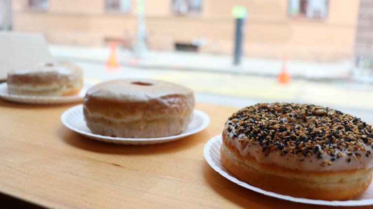 Doughnut Project sells specialty flavors including an everything doughnut.