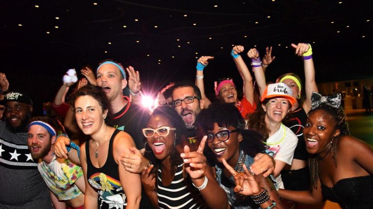 Dreamland Roller Disco starts at 7:30 p.m., but it'll offer happy hours with food and drink beforehand each Friday.