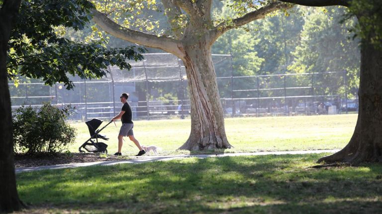McCarren Park in Greenpoint on Sept. 19.