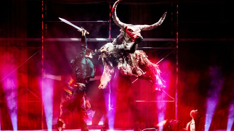 "The Lightning Thief" brings mythical creatures to life onstage.&nbsp;