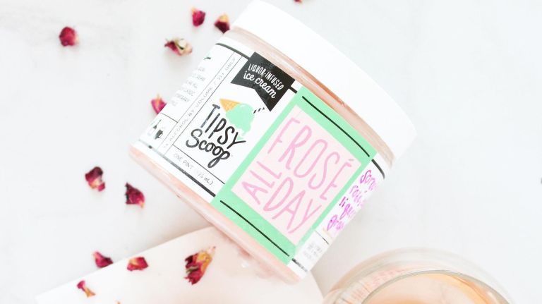 Tipsy Scoop can "basically do anything" when it comes to customization, said owner Melissa Tavss, like this Fros&eacute; All Day.