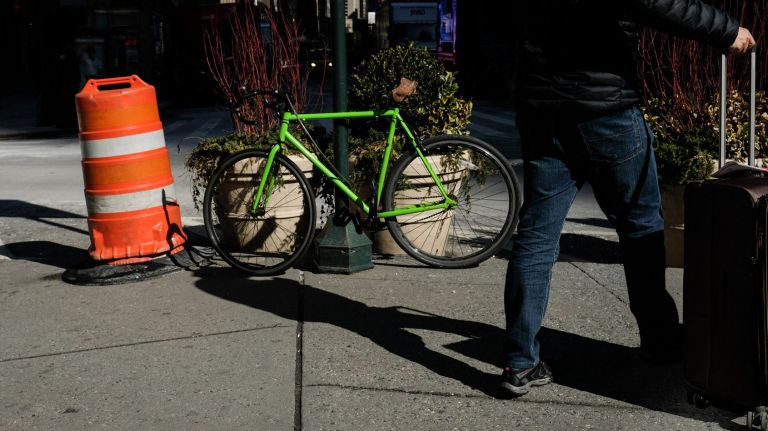 Cyclists say the city does not have enough bike racks.