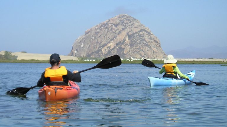 Get on the water in Morro Bay with a kayak tour.