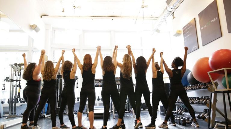 Uplift Studios' motto is "strong women uplift each other."