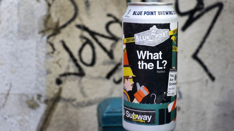 Blue Point Brewery makes L train-themed beer ahead of partial shutdown 1 "What the L?" is a Helles-style lager, Blue Point Brewing said.