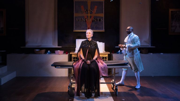 'Novenas for a Lost Hospital' review: A roaming elegy for St. Vincent's Hospital 2 Kathleen Chalfant and Alvin Keith star in Rattlestick Playwrights Theatre production of "Novenas for A Lost Hospital."