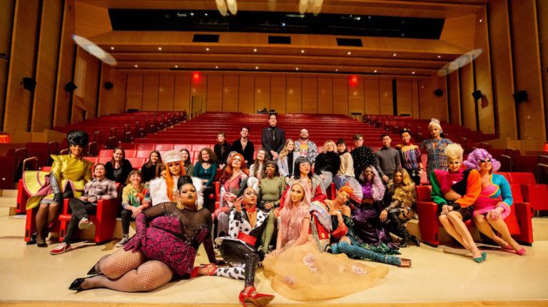 The New School's 'Drag Race' class gets a surprise visit from RuPaul's rising queens 1 The cast of "RuPaul's Drag Race" season 11 visit The New School's class, "RuPaul's Drag and Its Impact."