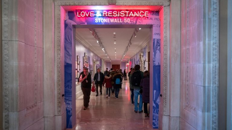 "Stonewall 50" is open through July 14 and is free to the public.