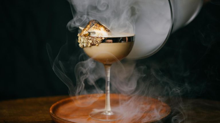 The latte in all its glory.