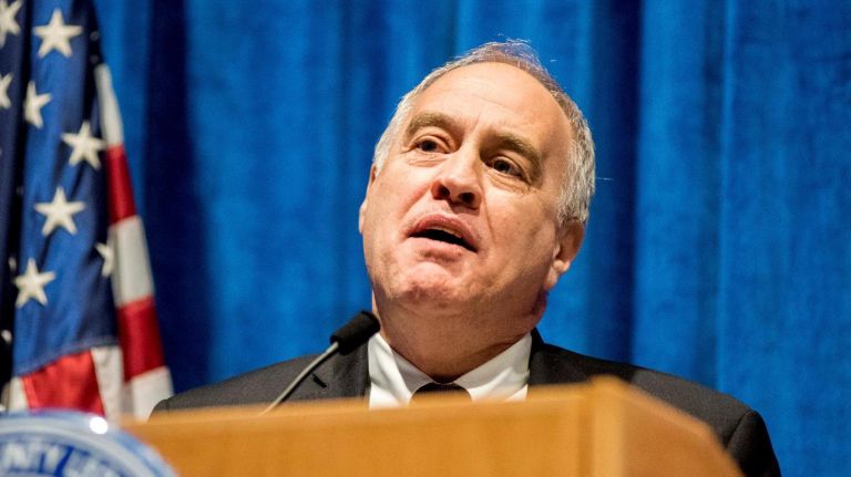 The audit from the office of state Comptroller Thomas DiNapoli, shown on Jan. 9, looked at LIRR maintenance records for its train event recorders and found the agency