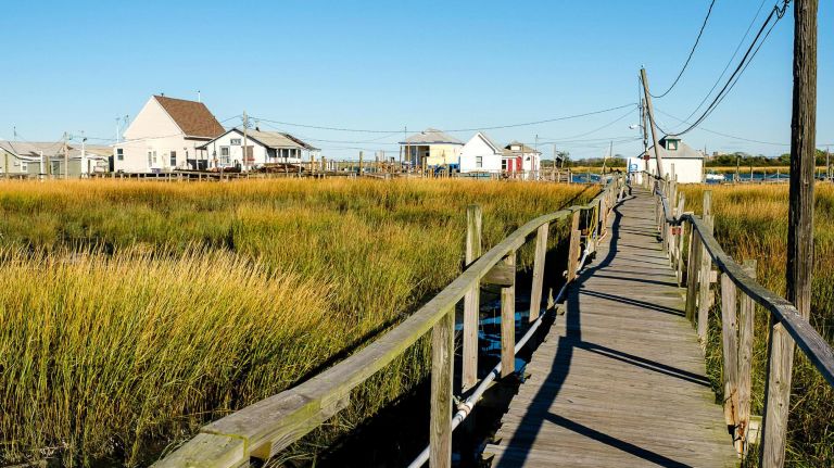 Queens' Broad Channel neighborhood retains the most 34- to 40-year-old native residents in NYC, mapping tool shows 2 Broad Channel, Queens, is east of Inwood.