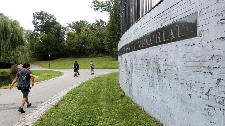 The north end of Central Park on Sept. 18, where the Central Park Conservancy has a plan to transform the area and the Lasker pool and rink.