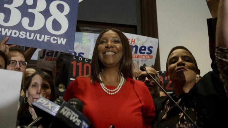  New York City Public Advocate Letitia  James.