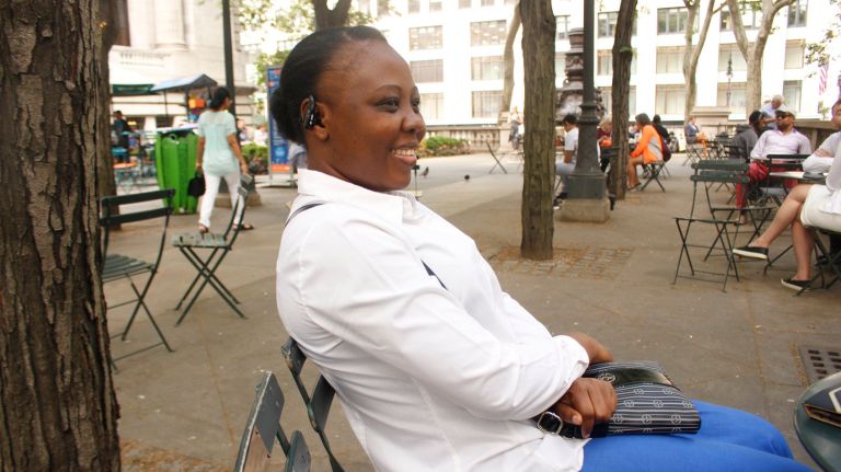 Becoming a U.S. citizen: Immigrant New Yorkers reveal why they want to become Americans 3 Frances Mbaidedji, a newly-naturalized American from Chad Republic, talks about her life, kids and advocacy work with NoVo foundation in Bryant Park on Friday, June 15, 2018.