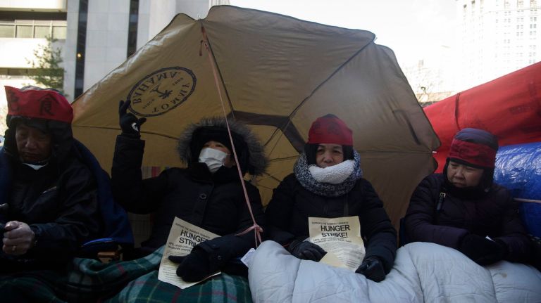 The city can do more to help these Chinatown tenants 1 Tenants of 85 Bowery in Chinatown protest their landlord and what they see as lax enforcement by the city.