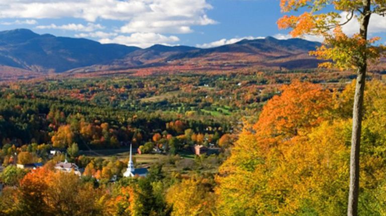 5 fall getaway spots to take in the foliage 5 Take in the lovely fall views at Topnotch in Stowe, Vermont.
