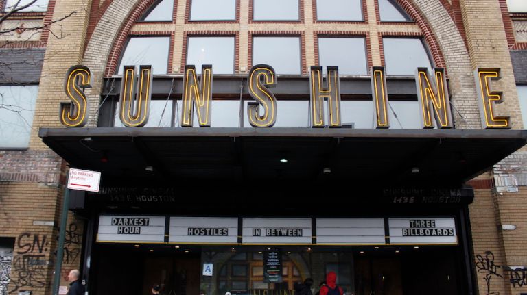 Houston Street's Sunshine Cinema will close its doors on Sunday, Jan. 21, 2018.